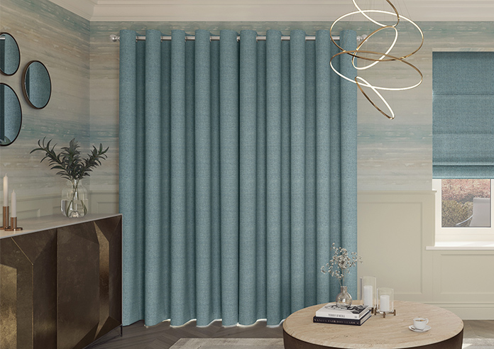 Jakarta, Cerulean - Made to Measure Curtains - Image 7